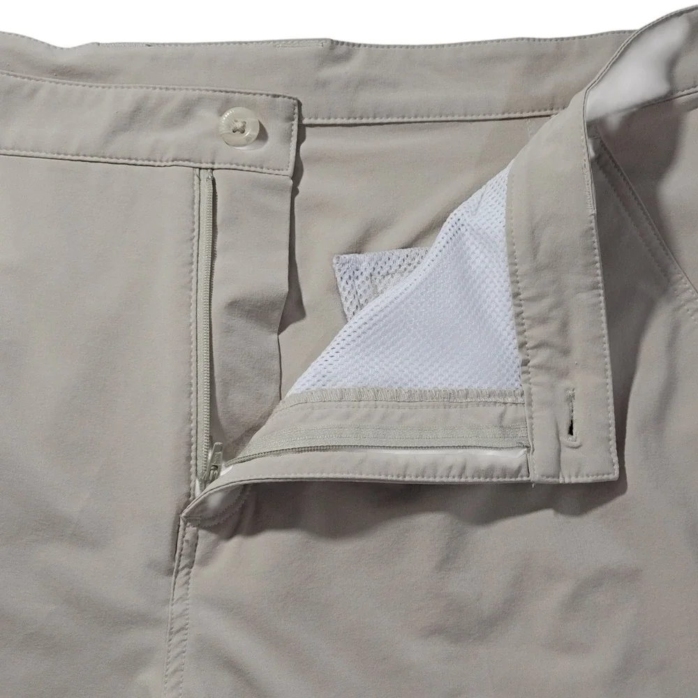 Columbia PFG Shorts Men Size 40 Tan Performance Fishing Gear Stretch Lightweight